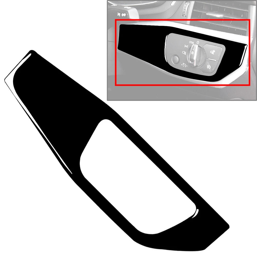 Headlight Switch Button Panel Cover Trim for Audi A4 B9 S4 RS4 A5 (2016–2023)