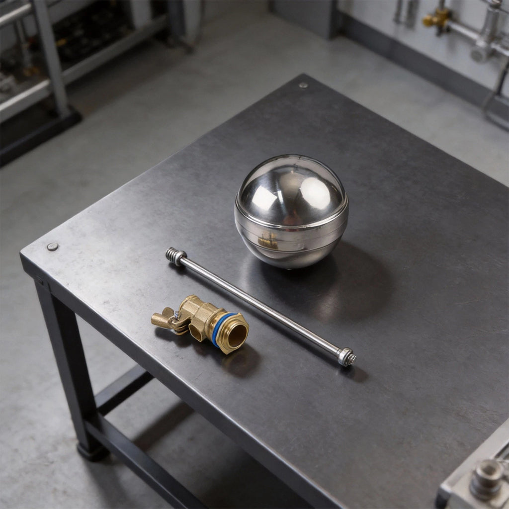DN15 Brass Floating Ball Valve for Water Tank Systems (Leak Proof)