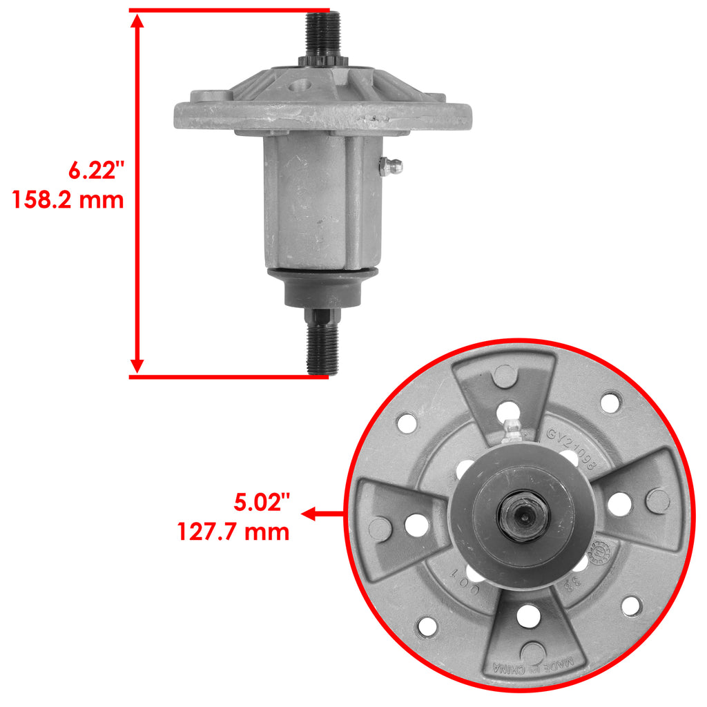 Spindle Assembly Replacement W Bolt for John Deere D170 G110 LA175 (2005–2010)