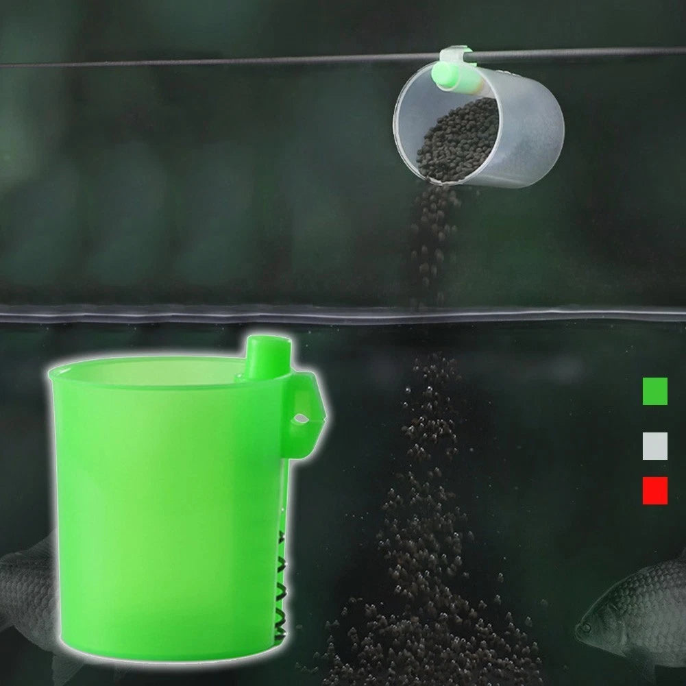 Fishing Pole Bait Cup Feeding Pot for Fishing (Accessory)