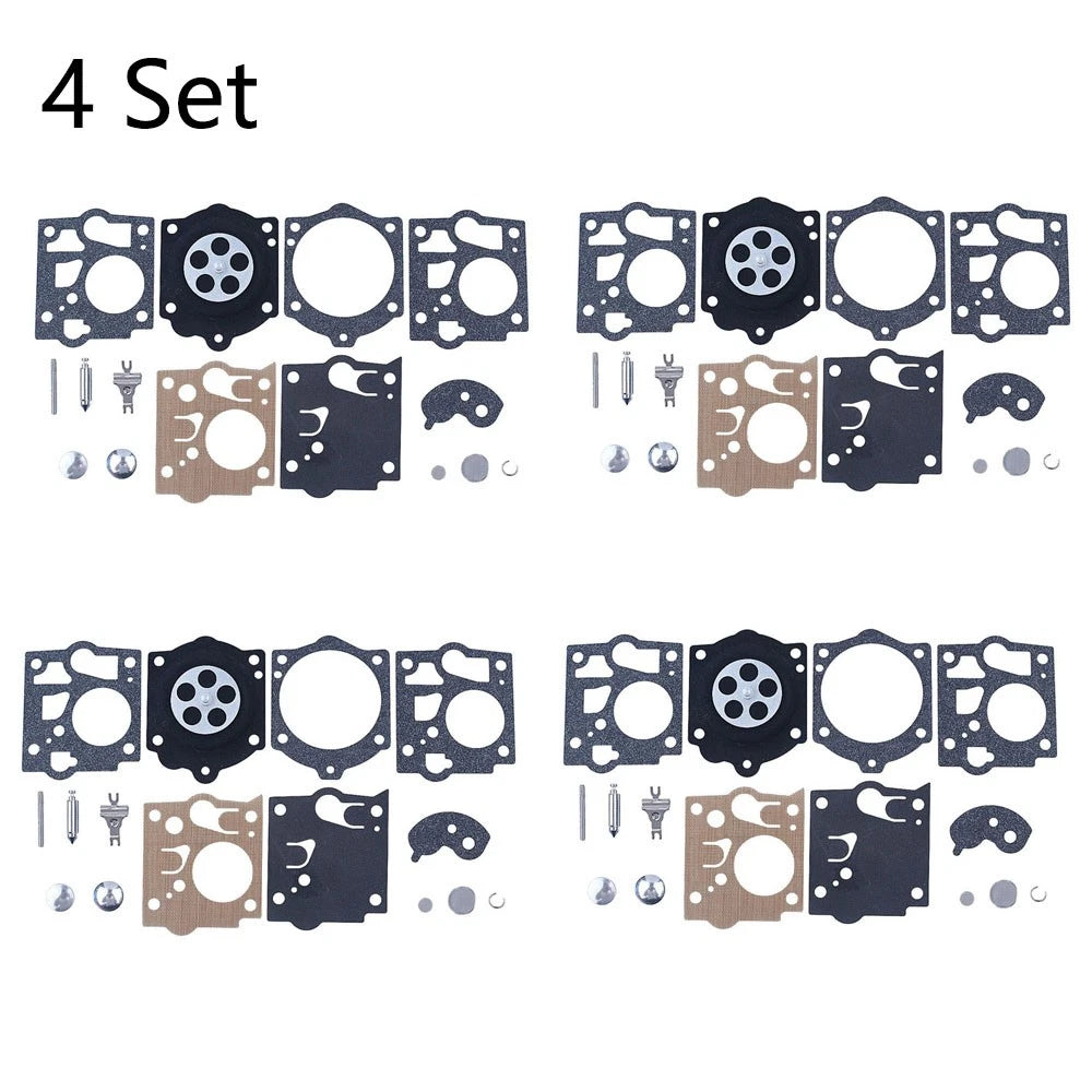 Set of 4 Carburetor Repair Kits for McCulloch Mac Promac 700 8200 PM 10 10-10 K10-SDC
