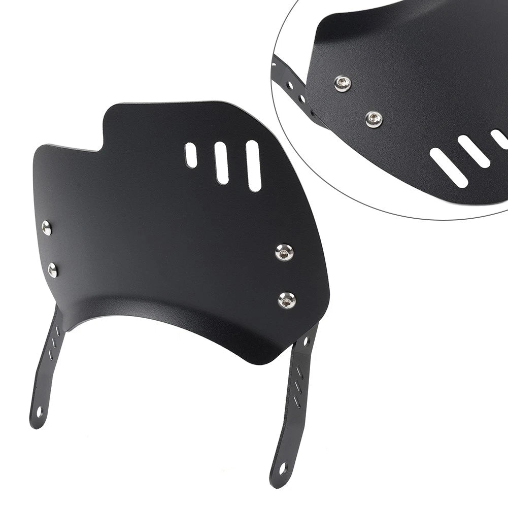 1X Windshield W/Bracket for Universal 6"-8" Round Headlight