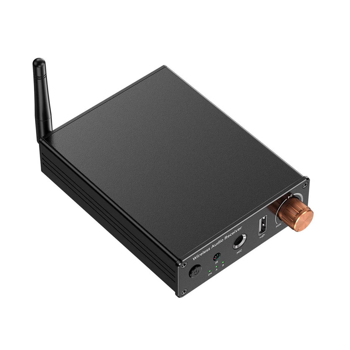 Bluetooth 6.0 Receiver for Karaoke Mic Input (6.5mm, 3.5mm, RCA)