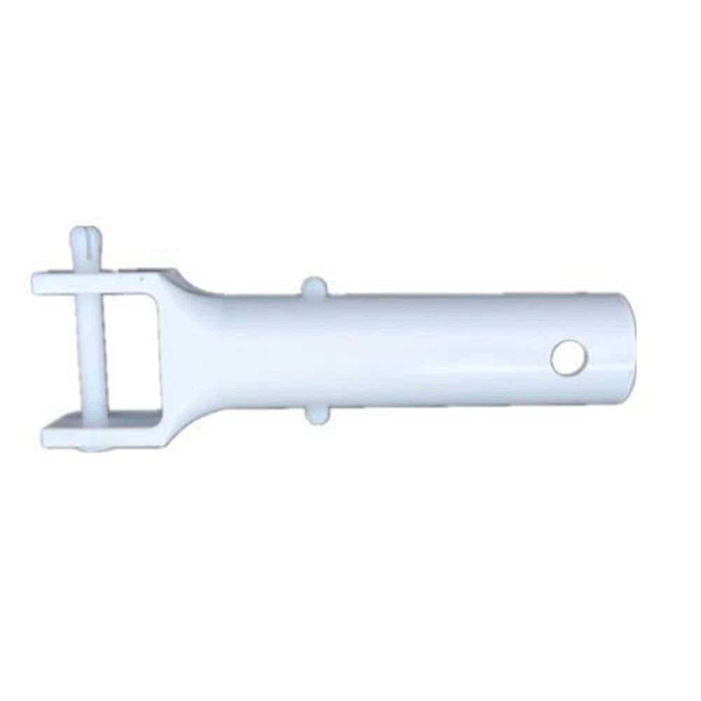 White Handle Replacement for Standard Swimming Pool Vacuum Head