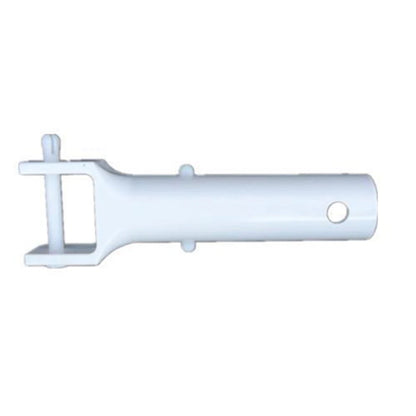 White Handle Replacement for Standard Swimming Pool Vacuum Head