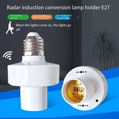 Motion Activated Light Socket for E27 Bulbs
