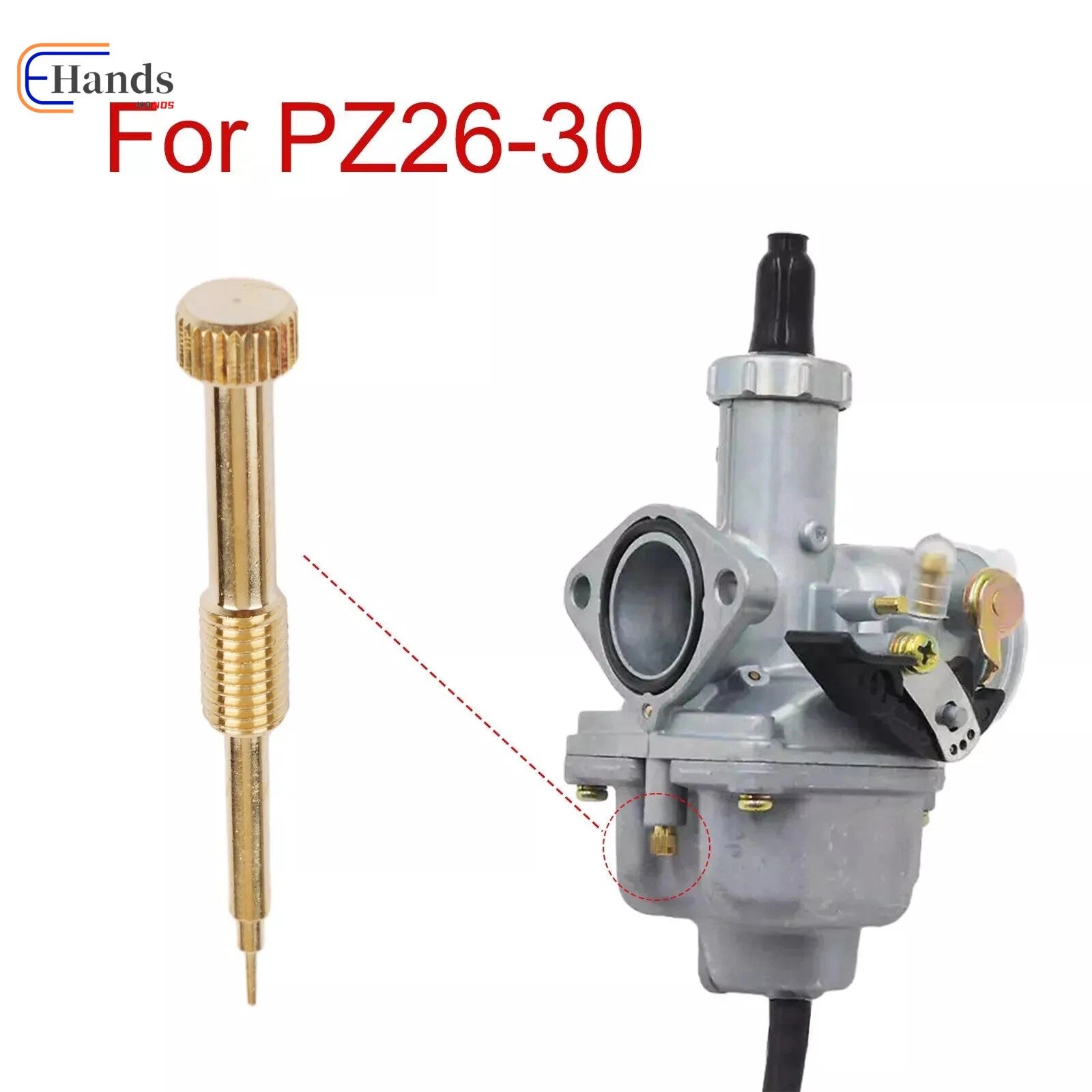 Carburetor Air Fuel Mixing Screws for Keihin PZ26 PZ27 PZ30 (Fit)
