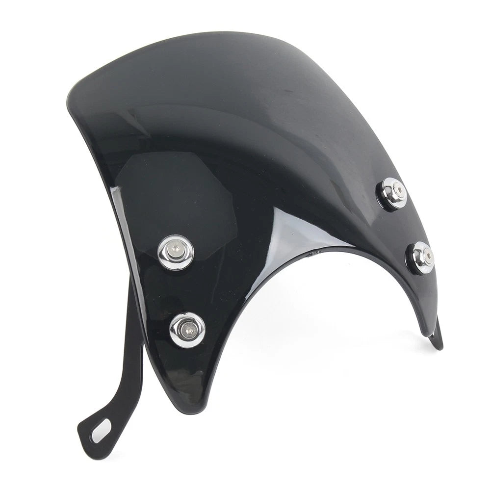 Wind Deflector for Universal 5-7 Inch Motor (Black)