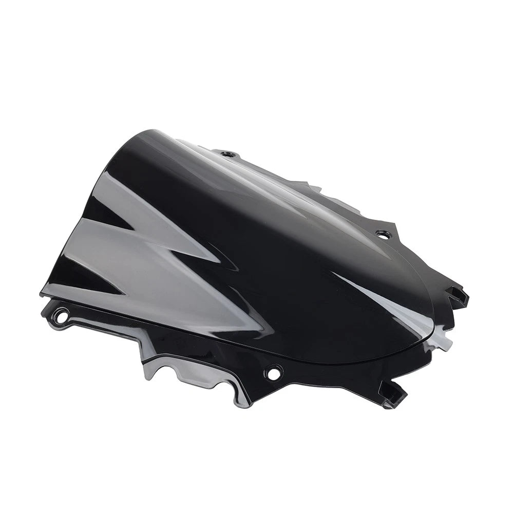 Black Windscreen Windshield Wind Deflector For Yamaha YZF-R3 YZF-R25 2019-2024
