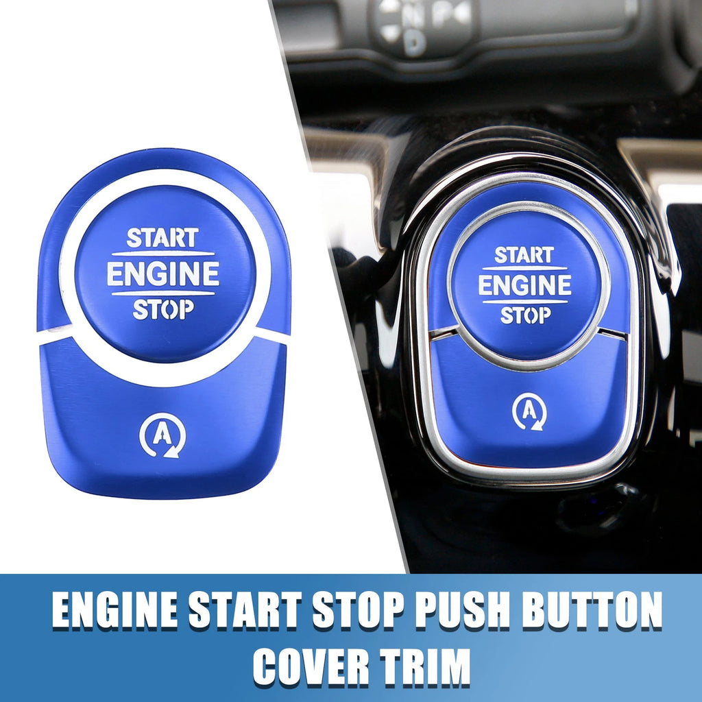 Engine Start Stop Button Cover Sticker Kit for Mercedes-Benz A-Class (2019–2022)