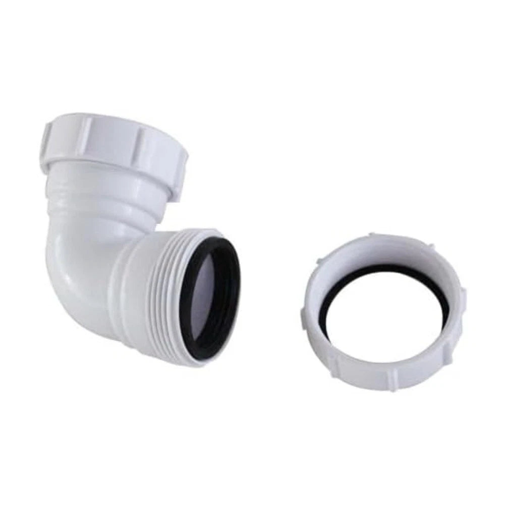 40mm PVC Pipe Adapter for Bathtub Kitchen Sink Shower Drainage