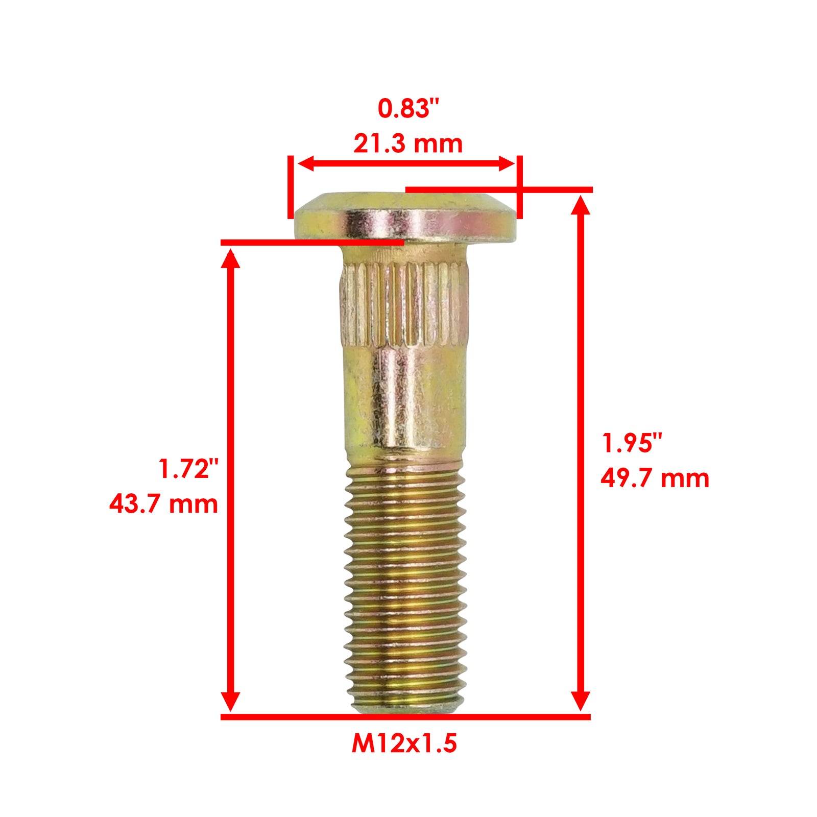 Wheel Hub with Studs Replacement for Can-Am Maverick (2013–2018)