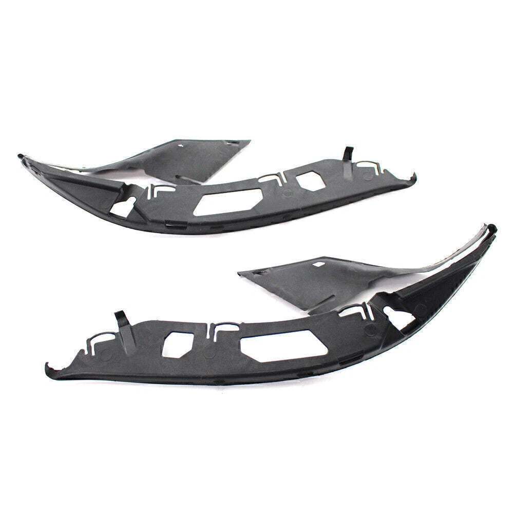 2X ABS Plastic Upper Headlight Gaskets for BMW 5 Series E60 (2006–2010)