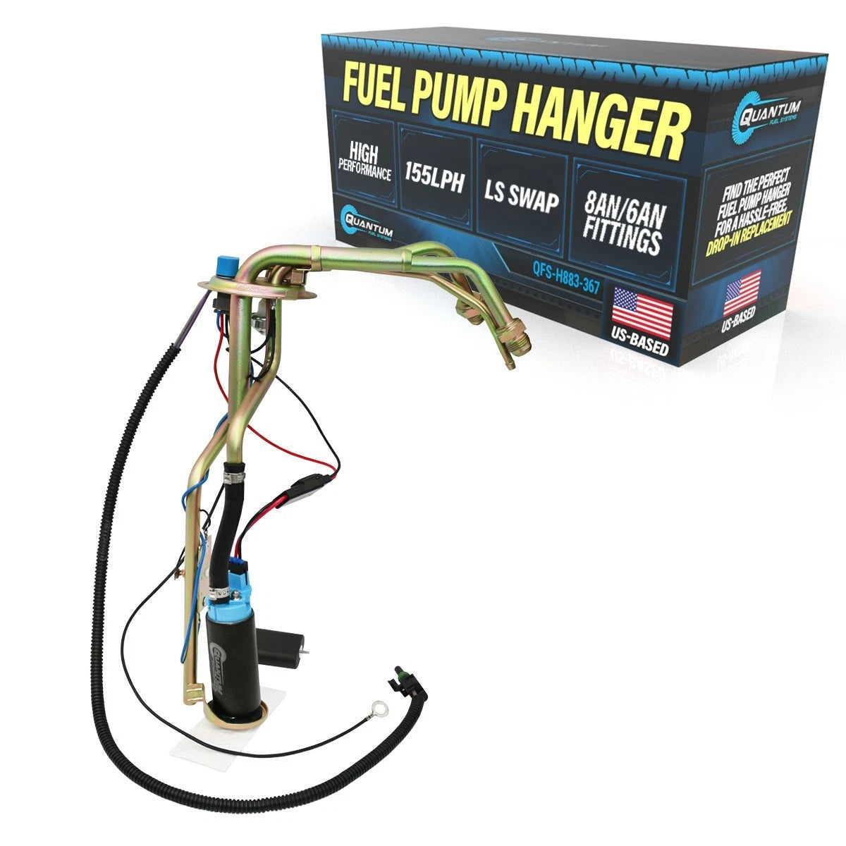 155LPH Fuel Pump Hanger + Send for Chevy GMC Pickup (1988–1995)