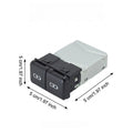 Fast Charger for Car with Blue LED Backlight (Universal)