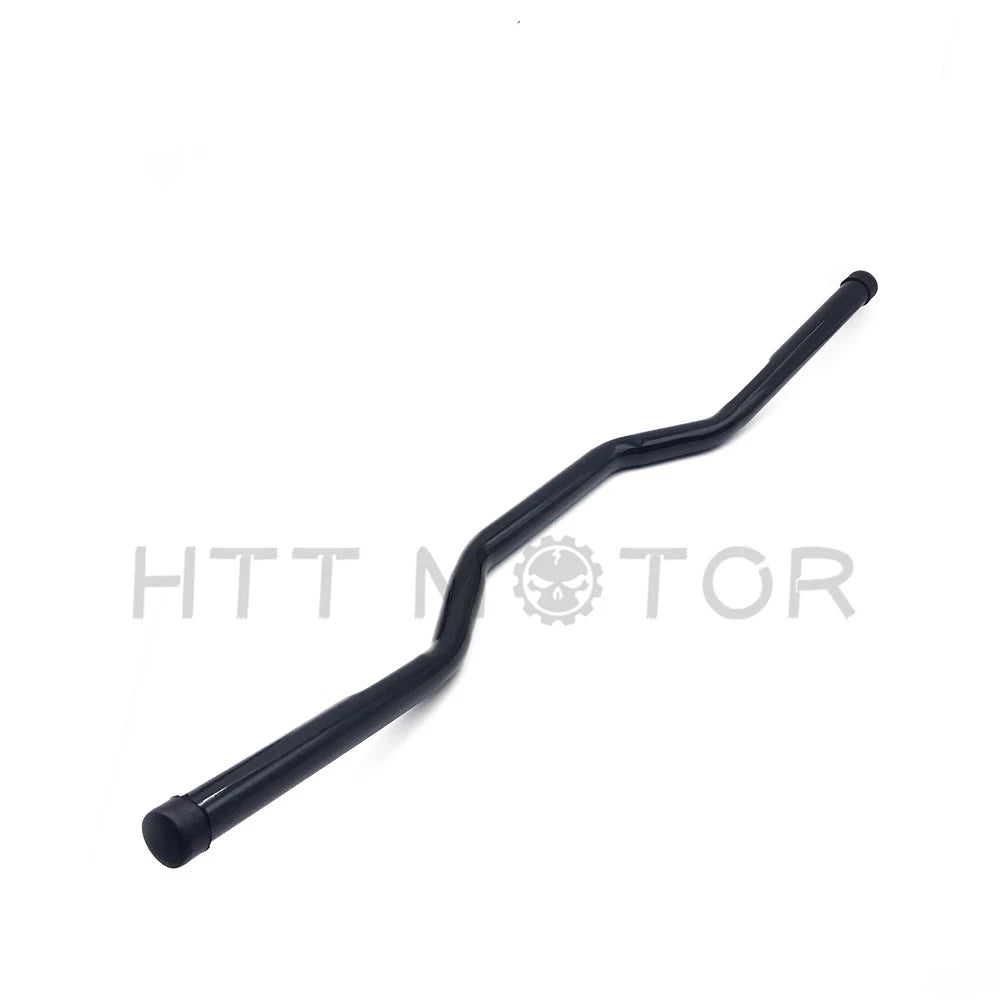 1" Black Dimpled Tracker Bars for Harley Dyna Sportster