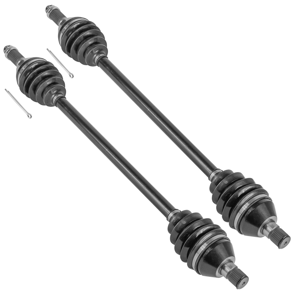 Caltric Rear Left Right CV Axle Set Replacement for Can Am Maverick X3 2018