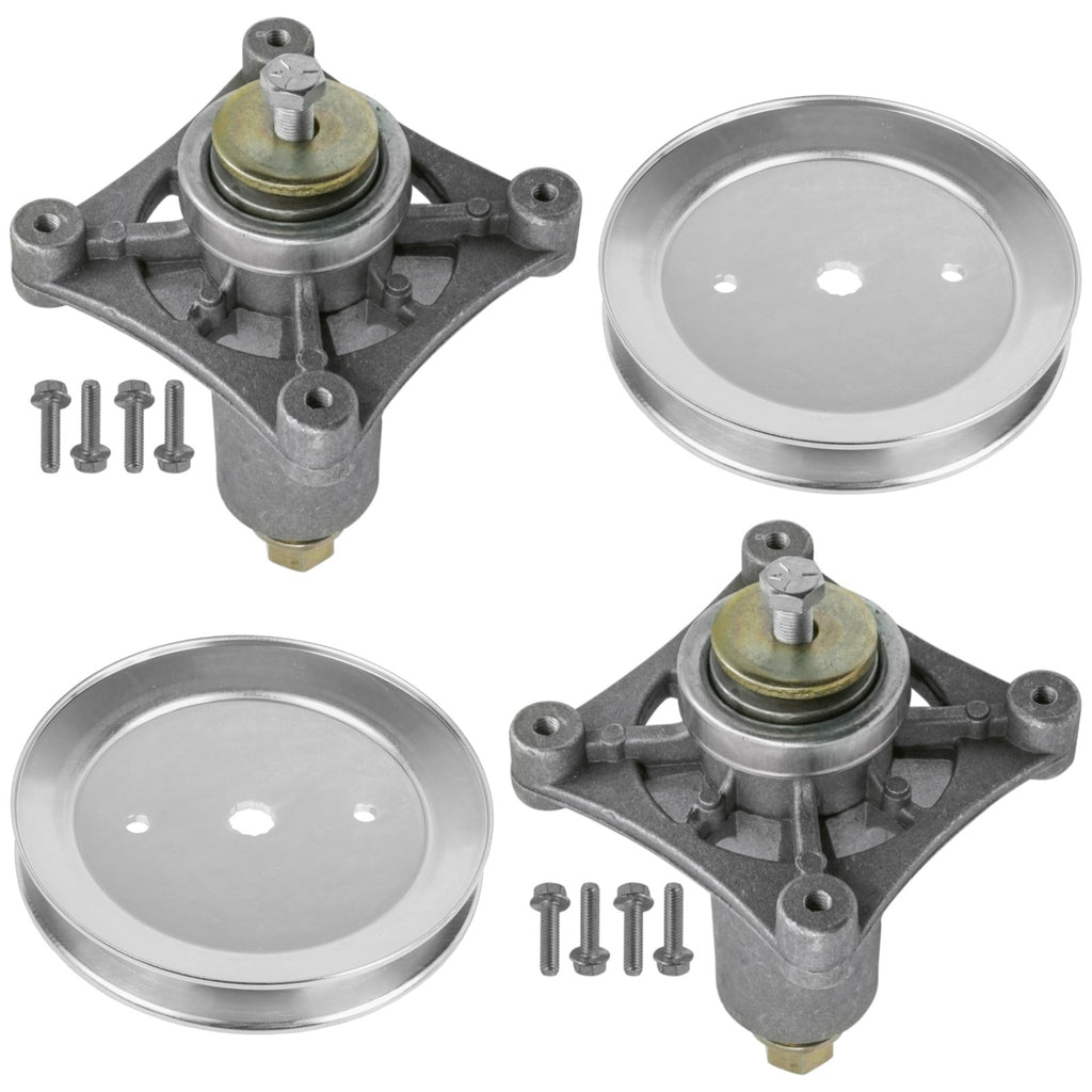 Deck Spindle and Pulley Replacement for Dixon D19KH42 D20KH42 (42 in) (2018–2024)
