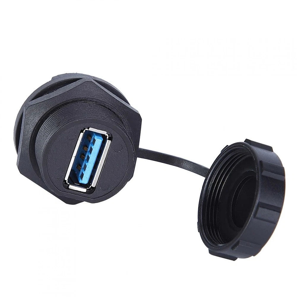 Waterproof USB Connector Dual Female for Automotive Applications