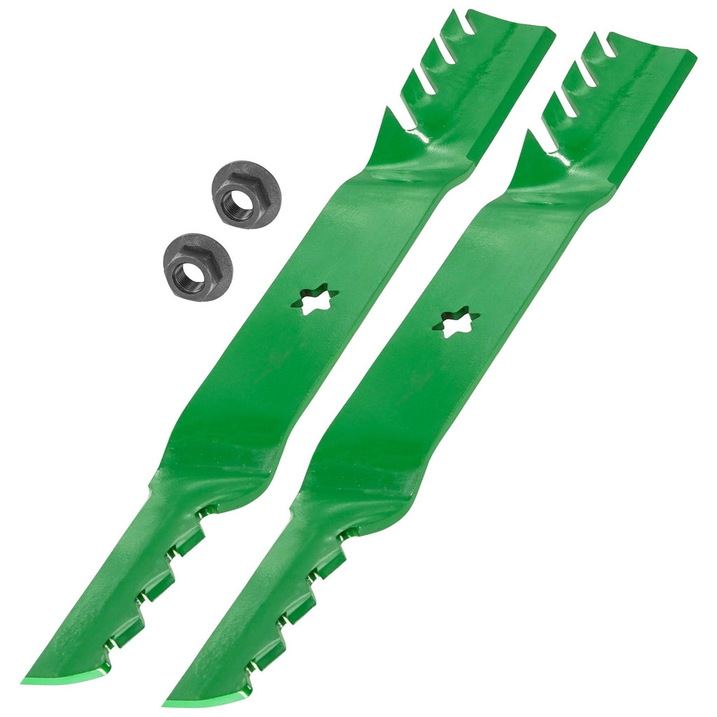 Deck Blades 42 inch Replacement with Nuts for Toro LX420 (1994–2013)