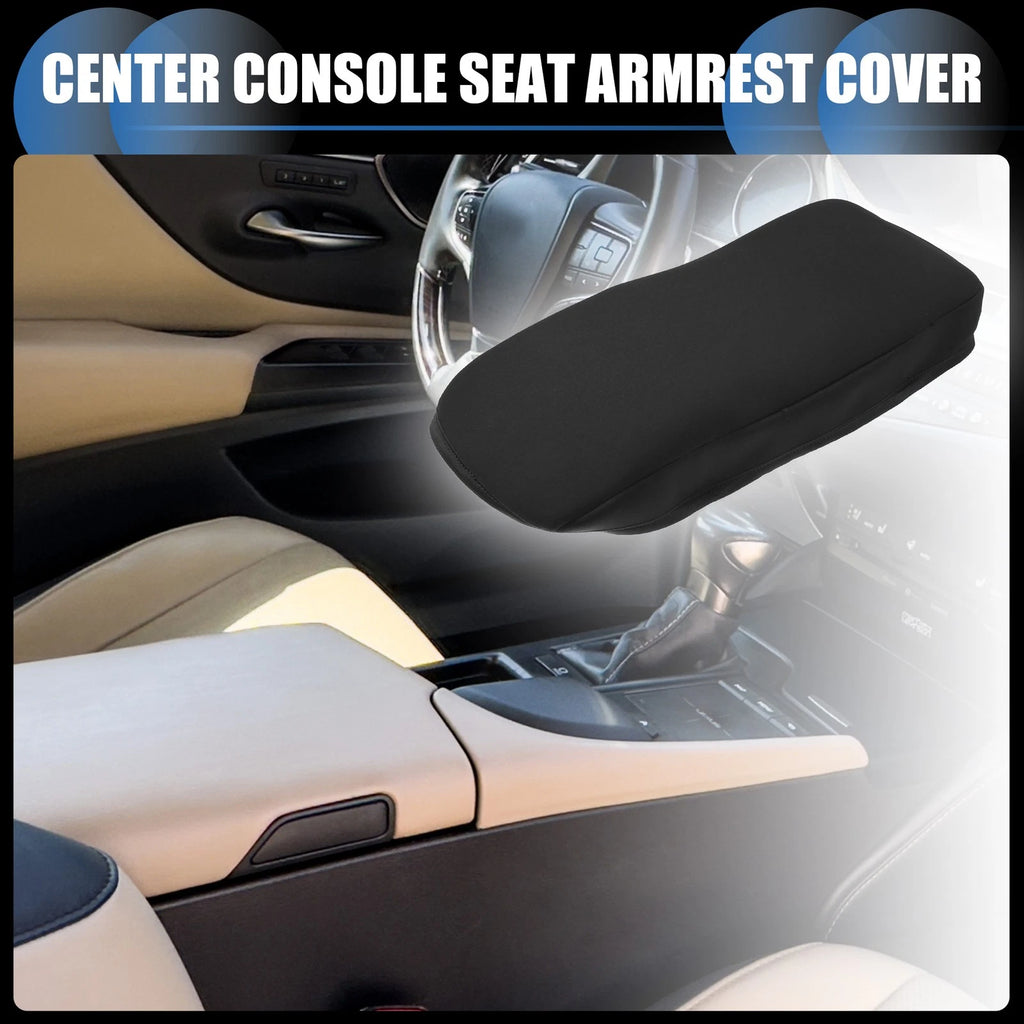 Armrest Protector Cover Pad for Lexus ES350 (2008–2012) Black 1 Pc