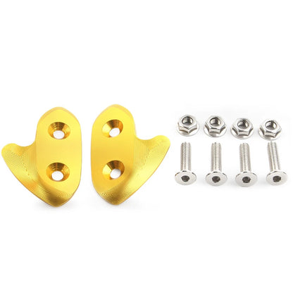 Rearview Mirror Block Off Base Plates for Yamaha R1 YZF-R1 (2015–2019)