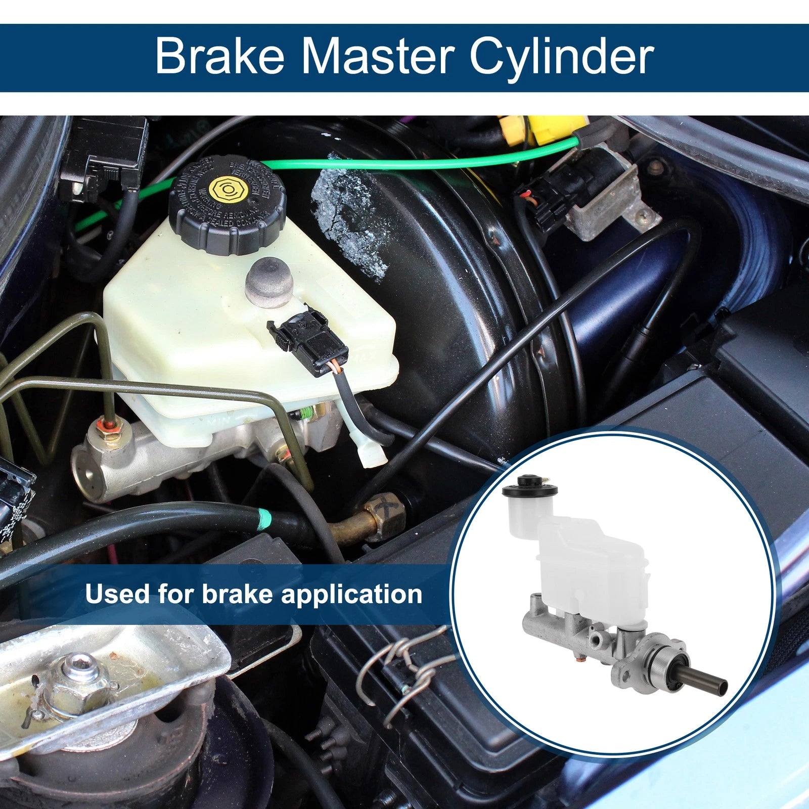 Brake Master Cylinder with Reservoir Replacement for Toyota Hilux (2004–2016)