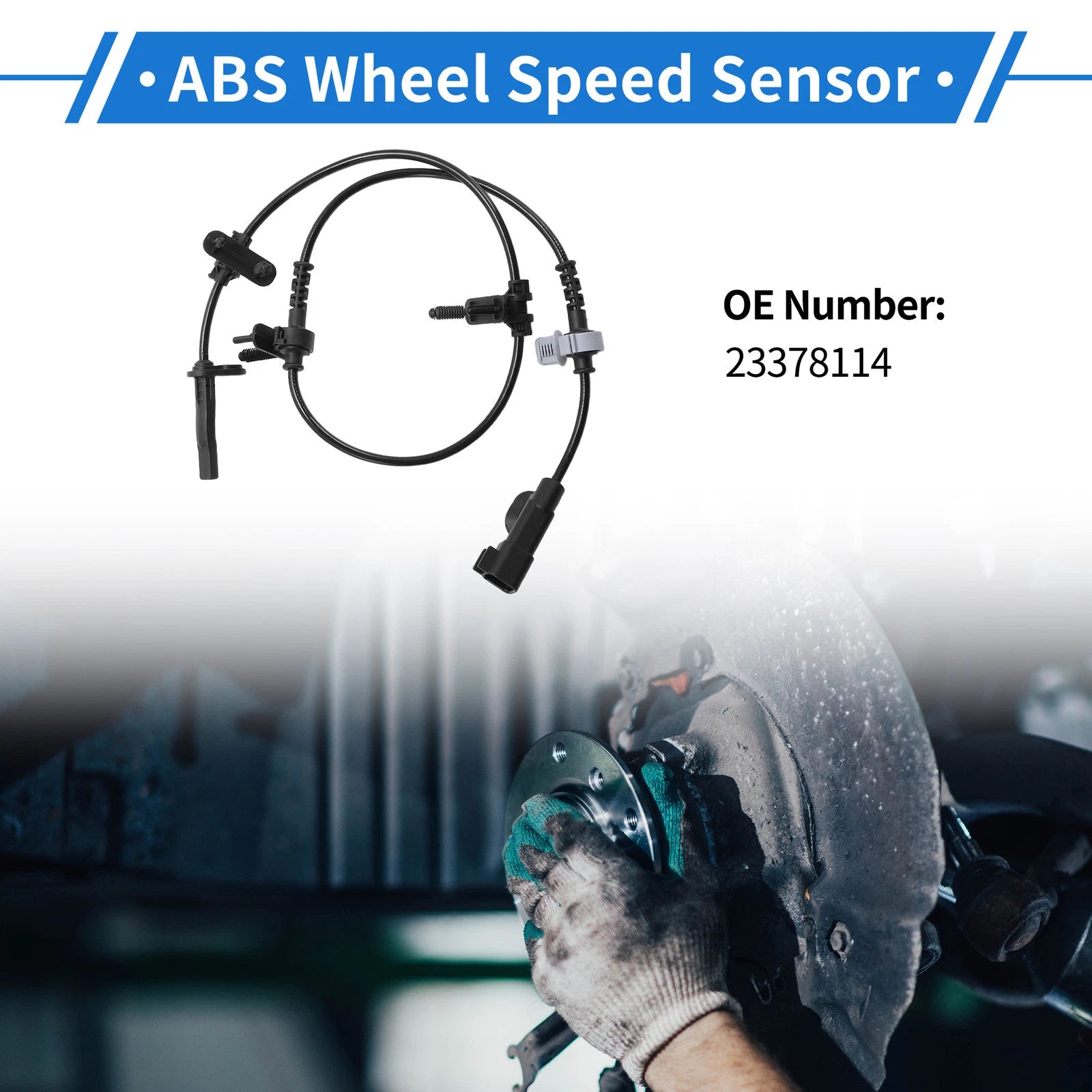 ABS Wheel Speed Sensor No. 23378114 for Cadillac CT6 (2016–2020)