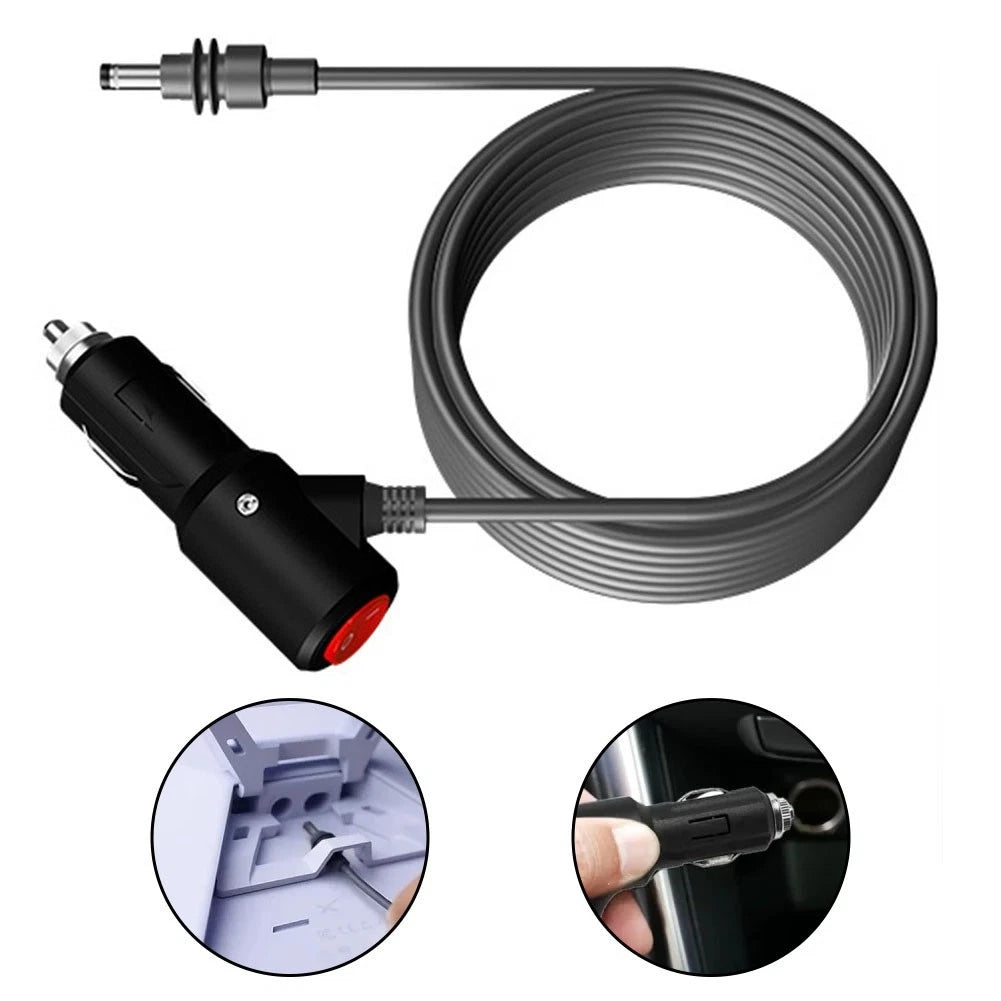 DC Power Cable for Mini (12V 24V) with Switch for Vehicle