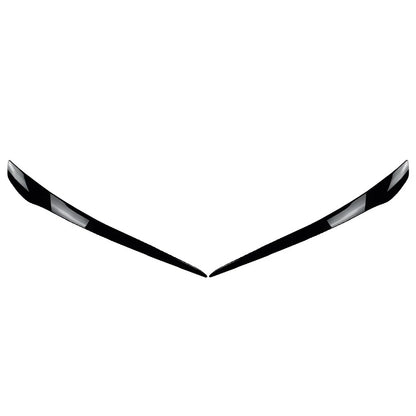 Headlights Eyebrow Cover Trim for BMW 3 Series E92 E93 LCI (2010–2012)