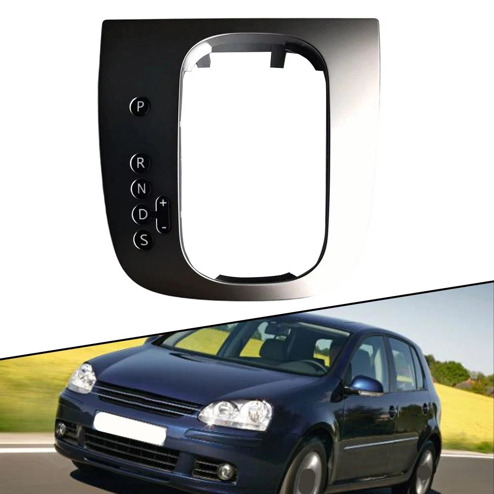 For Golf 5 Gear Selector Trim Selector Base Ring Manual Mode +/- Buttons