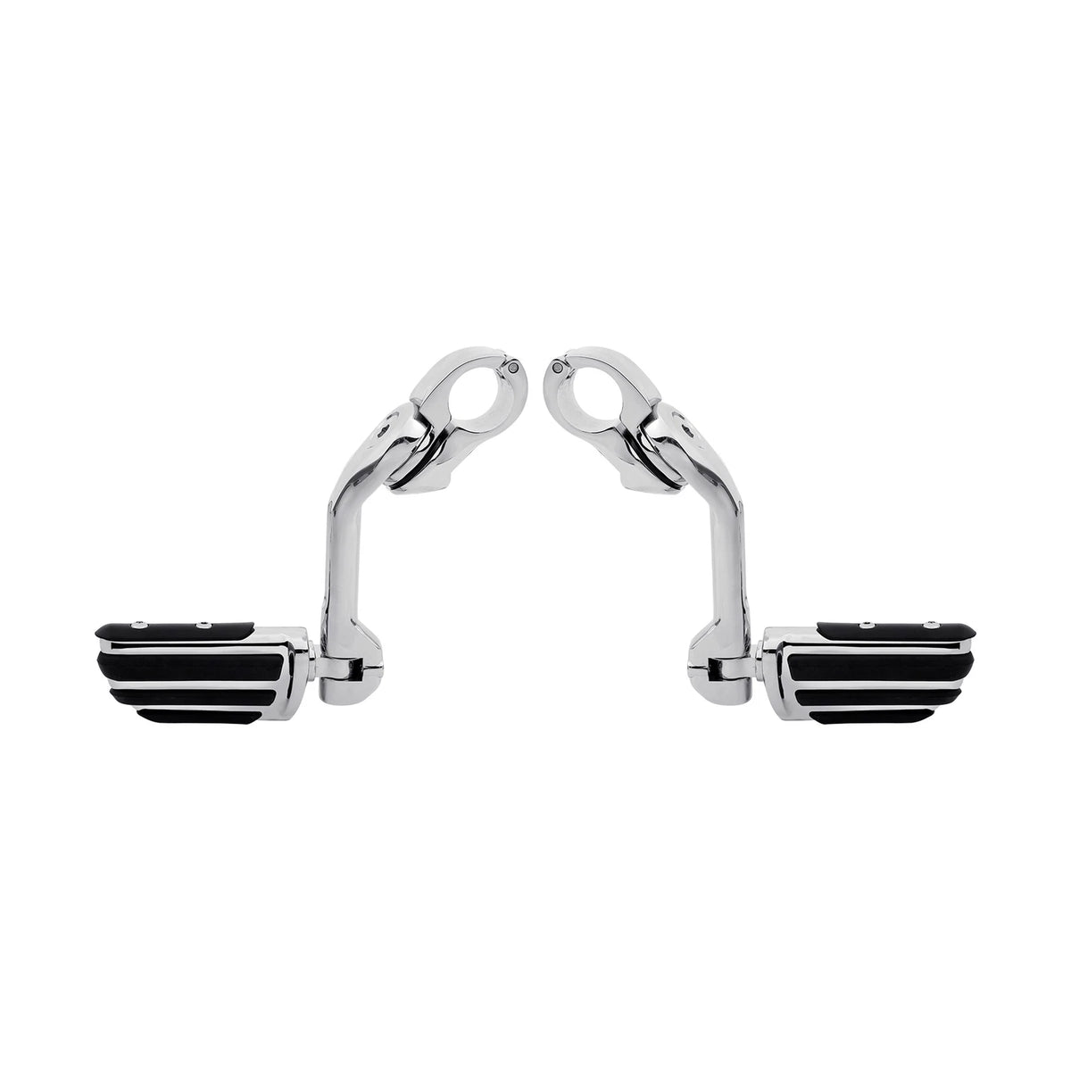 Adjustable 1-1/4" Highway Foot Pegs for Harley Touring Street Glide