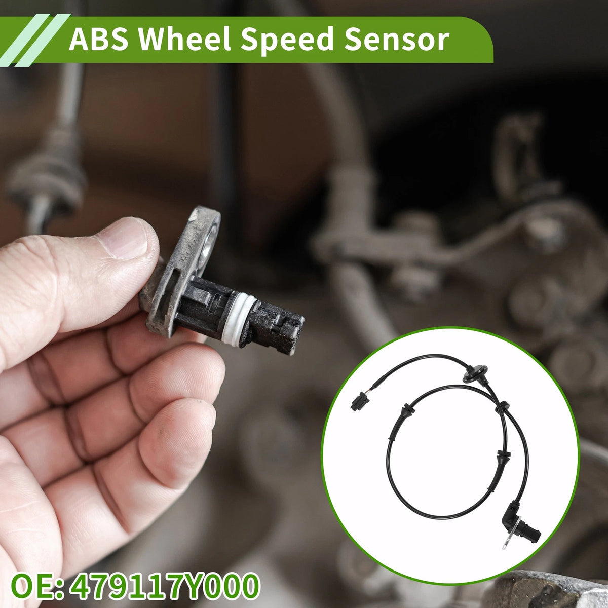 ABS Wheel Speed Sensor No. 479117Y000 for Nissan Maxima (2000–2003)