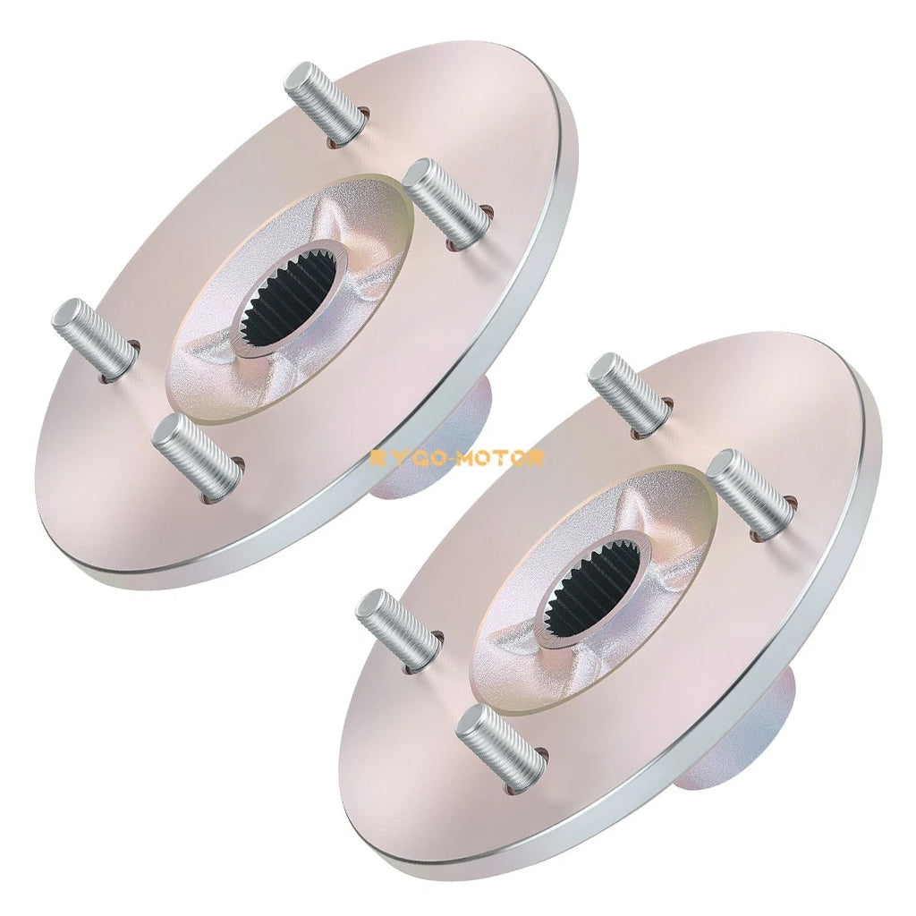 Set of 2 Rear Wheel Hubs for Yamaha Grizzly 350 400 YFM350 YFM400 (2007–2014)