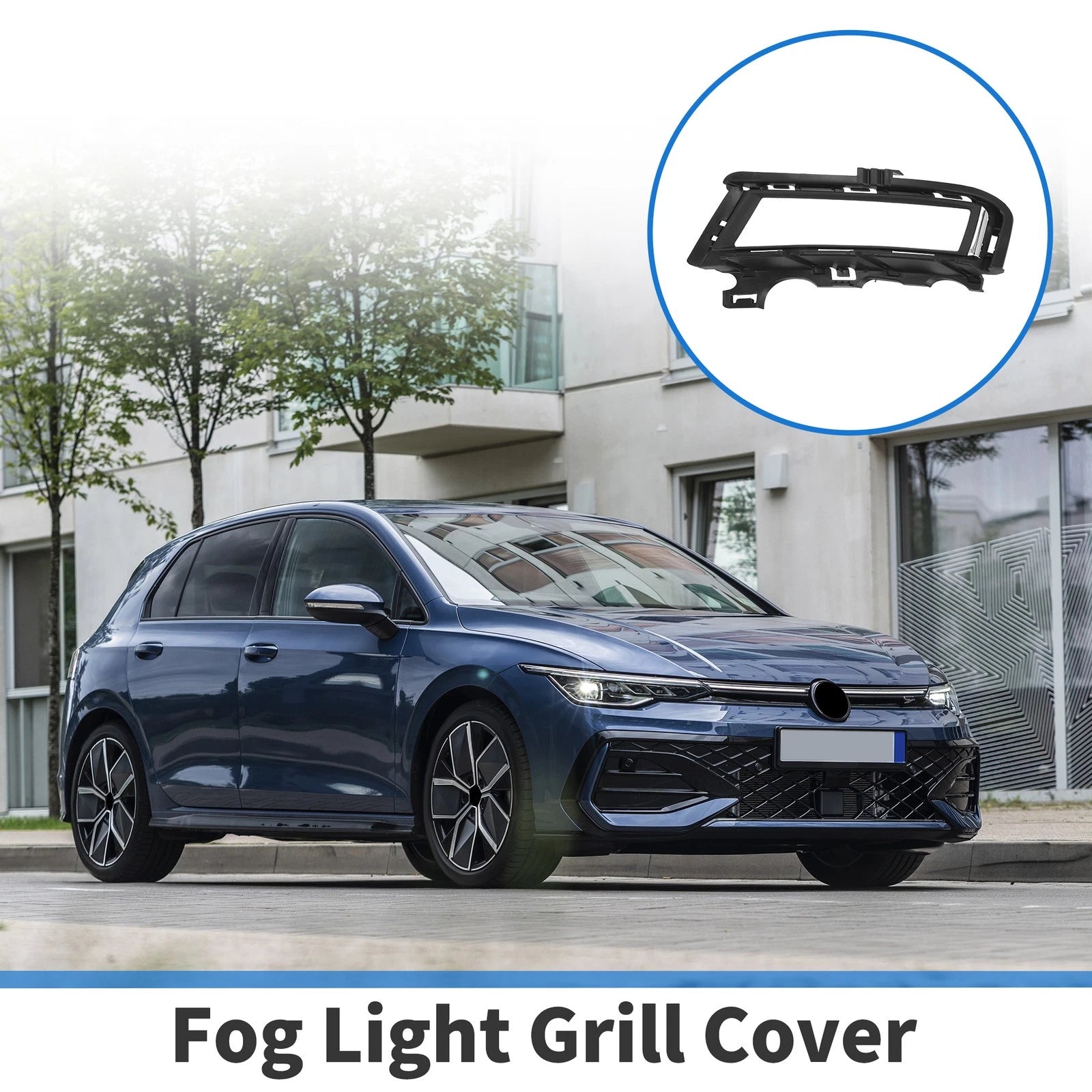 Front Left Fog Light Grill Replacement for Volkswagen Golf (2013–2017)