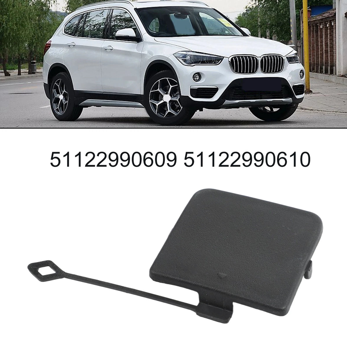Tow Hook Cover for BMW X1 E84 (2009–2012)