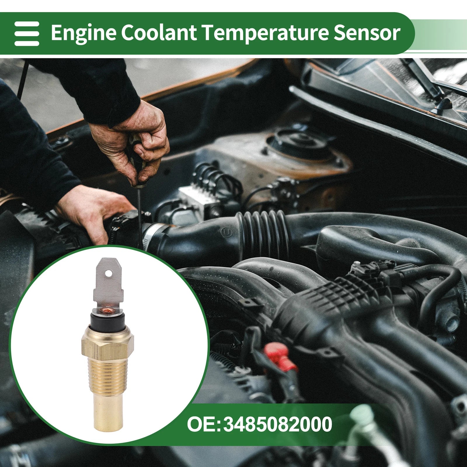 Engine Coolant Temperature Sensor No. 3485082000 for Suzuki Samurai (1995)
