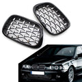Honeycombe Mesh Front Bumper Grille for BMW E39 5-Series (1999–2003)