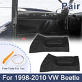Door Panel Insert Card Leather Cover Left Right for Volkswagen Beetle (1998–2010)