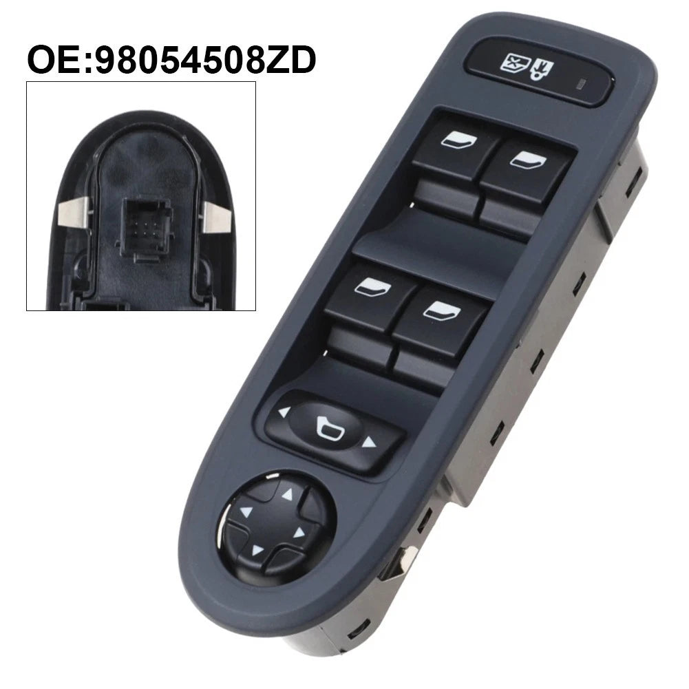 Window Mirror Button Switch for Peugeot 308 508