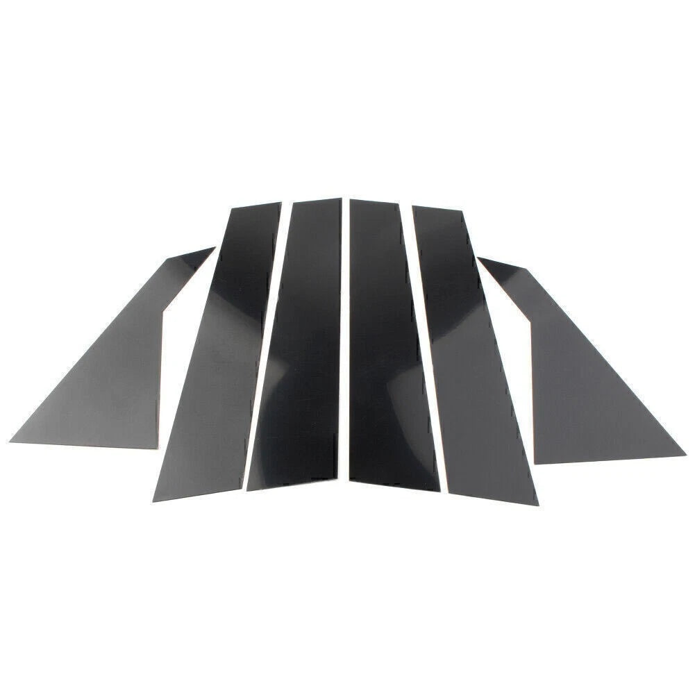 Pillar Posts Door Window Cover Trim for Kia Forte (2019–2024) Black