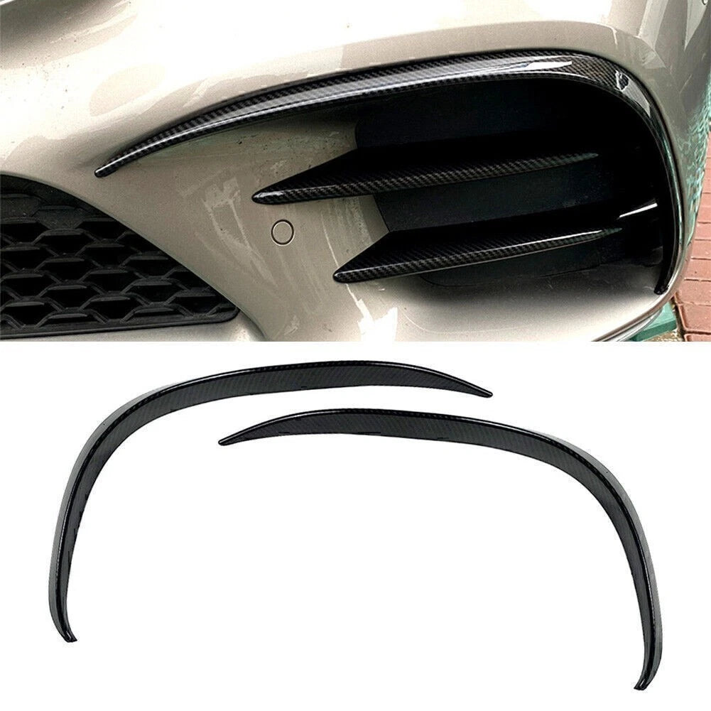 Front Bumper Lip Splitter Spoiler for Mercedes Benz C-Class W205 (2019–Present)