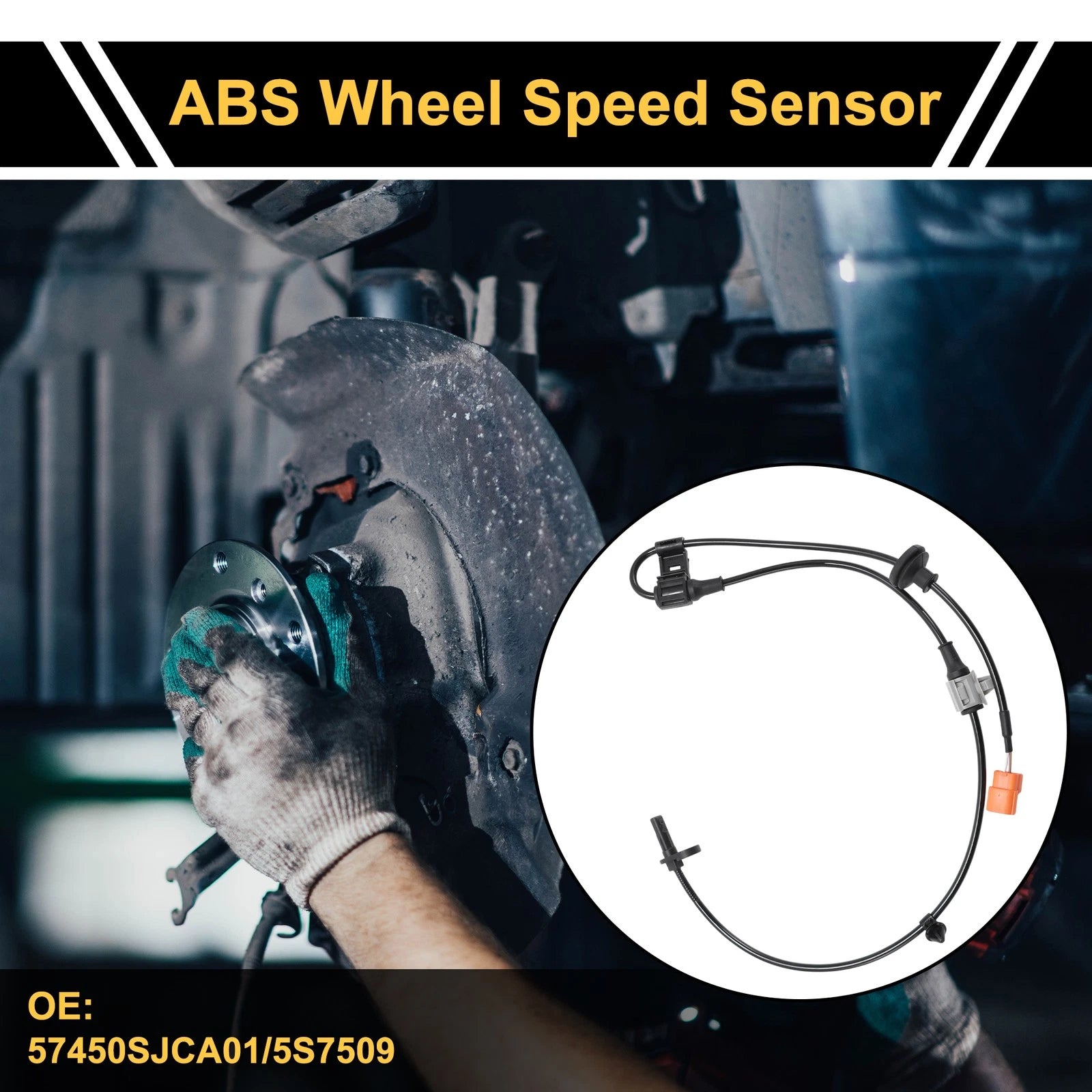 ABS Wheel Speed Sensor Replacement for Honda Ridgeline (2006–2014)