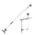 Double Ringer Alarm Spring Release System for Windy Conditions