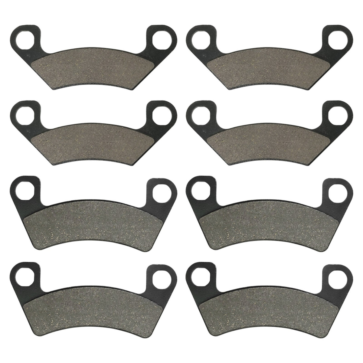Front and Rear Brake Pads Replacement Kit for John Deere XUV560 (2016–2019)