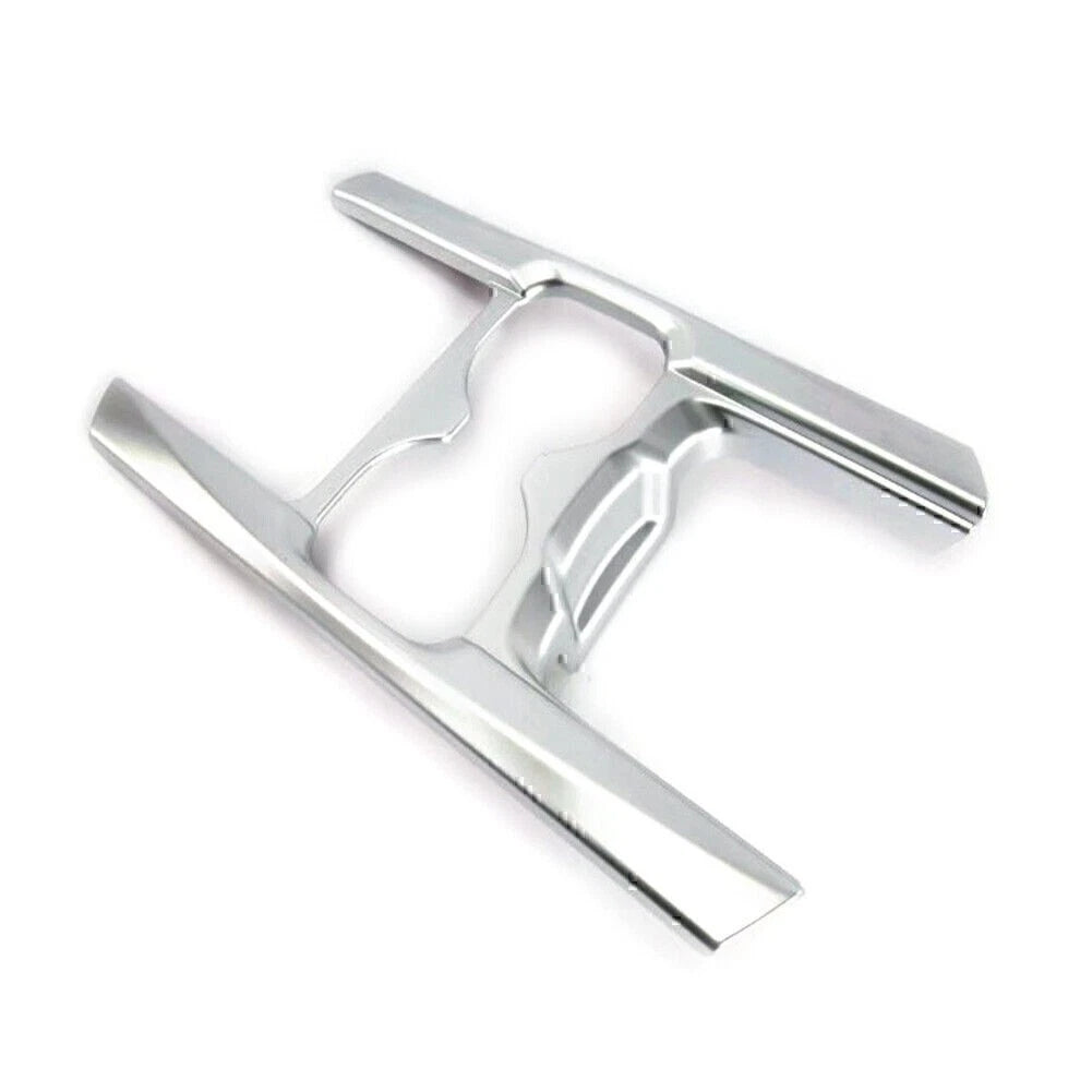 Chrome Water Cup Holder Cover Trim Frame for Honda CR-V (2017–2019)