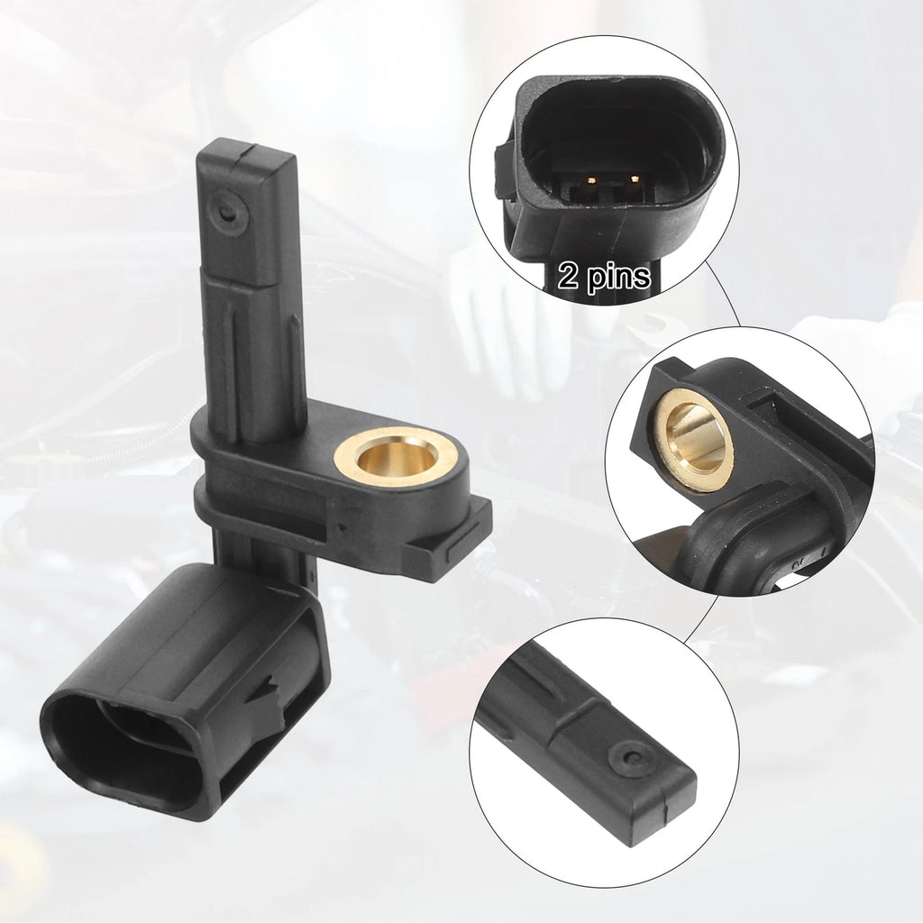 2pcs ABS Sensor Front Left Right Replacement for Volkswagen Touareg (2011–2016)