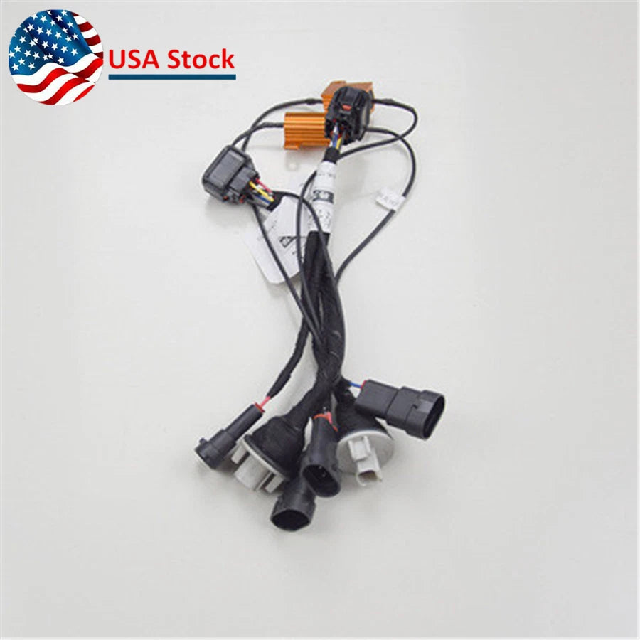 Headlight Wiring Harness Adapter for Honda Civic (2016–2020) Halogen to LED