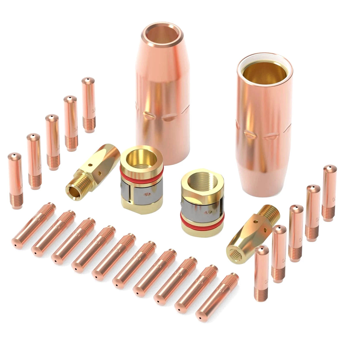 26PCS MIG Welding Torch Kit 0.9mm Tip Nozzle Diffuser for Miller M-25/M-40