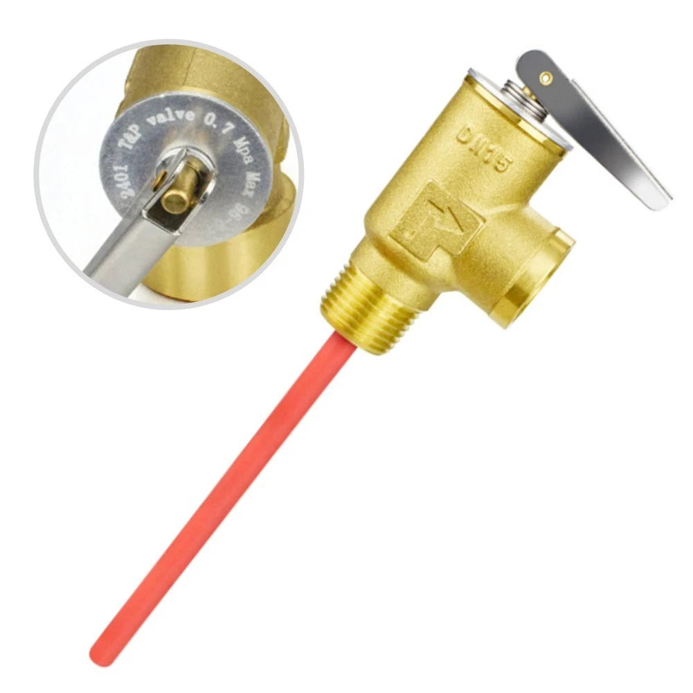 Temperature Relief Valve for RV (Wide Compatibility)